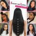 22 13x4 HD Lace Front Human Hair Wig for Women - Pre Plucked, Natural Black with Baby Hair, Straight Real Hair Wig - 100% Human Hair - Buy Online on GoSupps.com