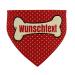 printplanet - Dog scarf with name or text - Scarf for dogs - Layout Bone - Size L Size L Bone