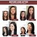 100% Real Human Hair Topper for Thinning Hair Women - 12 Medium Brown with Warm Highlights - Buy Online on GoSupps.com