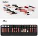 CUBETASTIC Lipstick Organizer - 20 Slot Portable Travel Holder for Liquid Lipstick - Black 1pcs - Buy Online on GoSupps.com