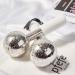 Pfefe Unbreakable Stainless Steel Ice Globes for Face & Eyes - Facial Cold Roller for Puffiness, Wrinkles, Dark Circles, Headaches - Buy Online on GoSupps.com