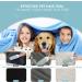 Pet Hair Remover Roller Worve Reusable Animal Hair Removal Brush for Dogs and Cats Self Clean Pet Fur from Carpet Furniture Bedding Sofa Rugs Laundry and Clothes White - Buy Online on GoSupps.com