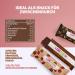 Leepur Organic Energy Bar Cacao Peanut Chunk 15x50g | Vegan Gluten-Free & No Added Sugar | High-Protein Peanut Power Bar - Buy Online on GoSupps.com