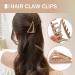 Aervtnny 8 Pcs Hair Claw Clips for Women Girls 3.1" Nonslip Durable Matte Medium French Jaw Clip for Thin Hair Strong Hold Straight Long Hair Cute Hair Styling Accessories - Buy Online on GoSupps.com
