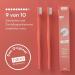 Nano Toothbrush 2-Pack | Ultra Soft 20 000 Bristles | Ergonomic Handle | Gentle Care from Germany | Ideal for Sensitive Teeth | Coral Compact - Buy Online on GoSupps.com
