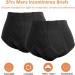 Men's Washable Incontinence Underwear 2 Pack | Front Absorbent Area | Leakproof & Reusable | Black | Size M - Buy Online on GoSupps.com