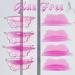 Lash Lift Rods - No Glue Self-Sticky Flexible Reusable Eyelash Perming Curler & Shields (Pink) - International Shipping Available - Buy Online on GoSupps.com
