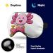 Buy Cute Axolotl Ride-On Train Sleep Mask | Soft Adjustable Eye Cover for Sleeping | Light-Blocking Blindfold for Men Women Girls & Boys - Buy Online on GoSupps.com