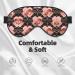 Rose Gold Eye Masks - Soft Sleep Eye Patch for Women | Breathable & Travel-Friendly Relaxation - Buy Online on GoSupps.com