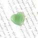 Green Aventurine Healing Crystal Heart Stone - Mini Love Pocket Stone for Stress Relief and Reiki Meditation - 20mm Tumbled Worry Stone - Soulnioi - Buy Online on GoSupps.com