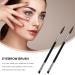 6pcs Eyebrow Brush Set - Mascara Wands Eyelash Curlers & Makeup Brushes for Perfect Eyebrows & Lashes - International Shipping Available - Buy Online on GoSupps.com