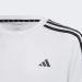 Buy adidas Boys U Tr-es 3s T-Shirt (Short Sleeve) 164 - White/Black | International Shipping Available - Buy Online on GoSupps.com
