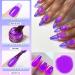 Jelly Nail Polish - Transparent Purple Nail Polish - Breathable Neon Jelly Style Nail Varnish - Air Dry Vegan Base Natural Nail Polish Long Lasting Air Dry No Need UV Nail Art - Buy Online on GoSupps.com