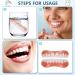 Immediate Dentures 1 Set Fake Tooth Replacement Instant Veneers Tooth Upper and Lower Teeth Whitening Kit Cover Missing Teeth for Men & Women - Buy Online on GoSupps.com