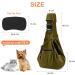 Buy All-Sopets Dog Carrier Bag - Breathable Convenient & Safe for Small Dogs & Cats | Adjustable Straps & Linen Hooks - Stylish Green Pet Carrier - Buy Online on GoSupps.com