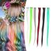 Shop Colored Clip-in Hair Extensions | Rainbow Straight Hair for Parties & Role-Playing - Safe for Real Hair - Buy Online on GoSupps.com