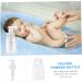 FRCOLOR 1pc Powder Spray Bottle Body Wash Pump Bottle Loose Powder Holder Loose Powder Bottle Pack 15X6X6CM White - Buy Online on GoSupps.com