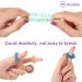 12 Pieces Acupressure Rings-Spiky Sensory Finger Rings Acupuncture Rings Fidget for Silent Stress Reducer and Massager Improves Blood Circulation 12 Pcs - Buy Online on GoSupps.com