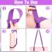 Leyndo Adjustable Yoga Mat Strap Sling Carrier - Set of 10 | Exercise Mat Holder for Large Mats in 10 Colors - Buy Online on GoSupps.com