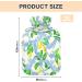 Shop Floral Lemon Hot Water Bottle - 2L Pain Relief & Hand Warmer | International Shipping - Buy Online on GoSupps.com