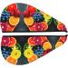 Fruit Rainbow Coral Velvet Dry Hair Cap Ideal for Travel Pool Parties and Home Use - Buy Online on GoSupps.com