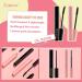 Lash Remover for Cluster Lashes Cluster Eyelash Glue Remover Eyelash Remover for Extensions DIY Lash Adhesive Remover Clear Non-Irritating Oil Texture Gentle Formula 10ml - Buy Online on GoSupps.com