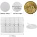WXBOOM Self Adhesive Dots 1400pcs (700 Pairs) 0.79 Diameter White Hook & Loop Dots Sticky Back Coins 20mm for School Classroom Office Home 1.0.79-1400 - Buy Online on GoSupps.com