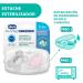 Chicco Physioforma Comfort Pacifier 0-6 Months - Silicone Sucker 2-Pack | Supports Breathing & Oral Development - Buy Online on GoSupps.com