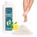 Haluto shoe and foot powder - foot powder for smell foot smell - against sweaty feet - antibacterial - with tea tree oil natural foot powder 120g citrus fruits