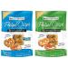 Snack Factory Pretzel Crisp Pretzel Crisps - Original 200 Grams & Pretzel Crisps Garlic Parmisan 200g Pretzel Crisps + Pretzel Crisps