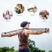 Iyowei Adjustable Chest Expander - Resistance Tapes for Home Fitness Strength Training & Yoga (Black) - Buy Online on GoSupps.com