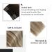 Vivien Clip-In Hair Extensions - Real Remy Balayage Dark Brown to Light Brown Ombre - 40cm 7pcs 120g - 16 Inch Quality & Easy to Use - Buy Online on GoSupps.com