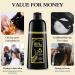 Instant Black Hair Color Shampoo for Gray Hair - Natural & Long-Lasting Dye for Men and Women 16.9 Fl.Oz - Buy Online on GoSupps.com