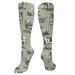 Farm cows homemade cottage cheese milk compression socks for women and men.Circulation 15-20 mmHg is the best support for sporty running and cycling