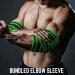 TAVIEW ELLE Book Bandages - 120cm Elastic Elbow Wraps for Weightlifting Powerlifting Fitness & Gym Workouts - Green Black Compression Straps - Buy Online on GoSupps.com