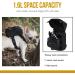 OneTigris Eureka Dog Backpack for Small Dogs - Lightweight Black XS with Poop Bag Dispenser | Ideal for Daily Hiking - International Shipping Available - Buy Online on GoSupps.com