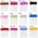 50Pcs New Crystal Rhinestone Handle Makeup Disposable Eyebrow Applicator Eyelash Brush Mascara Spiral Wands Lash Curling Comb(blue) - Buy Online on GoSupps.com