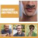 Cabilock 100pi ces Protection pour Moustache et Barbe Autocollants pour pilation Cire Outil pour Poils du Nez et Moustache - Buy Online on GoSupps.com