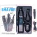 Nose Hair Trimmer for Men Eyebrow and Facial Hair Removal Machine Powerful hair clipper with motor detail Waterproof electric hair clipper interchangeable head trimmer for eyebrows - Buy Online on GoSupps.com