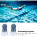 Sauna Earplugs - Silicone Anti-Allergic Noise Reduction for Swimmers & Bathers | Comfortable Sleeping Earplugs (Gray & Black - Buy Online on GoSupps.com