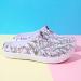 CERYTHRINA Lightweight Mesh Sandals Slippers | Quick Drying Beach Footwear | Anti-Slip Garden Clogs | 6 Women/5 Men | Floral Print - Buy Online on GoSupps.com