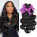 BEANATASHA Body Wave Bundles 16 18 20 Inch 10A 3 Bundles Human Hair 100% Unprocessed Brazilian Virgin Human Hair Extensions Double Weft Anti-shedding Bundles Deals Natural Color Full And Thick 16 18 20 Inch Natural Black