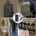Mucher 3 Pack Tactical Hip Pockets - Molle Bags for Outdoor Hiking Hunting & Camping - EDC Utility Bellbags with Hooks & Key Rings (Black) - Buy Online on GoSupps.com