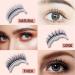 Chosely Self Adhesive Eyelashes - 2/3Pairs Easy Put On Fluffy Natural Lashes - Buy Online on GoSupps.com