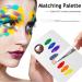 Korean Stainless Steel Makeup Spatula and Palette Set for Eye Shadow, Eyelash, Nail Art, Foundation - Professional Makeup Mixing Tools - Buy Online on GoSupps.com