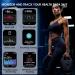 Yukigefe Smartwatch with Telephone Function | 1.8 Touchscreen | Unisex Alexa IP68 Waterproof Fitness Tracker & Health Monitor | 100+ Sports Modes | Black - Buy Online on GoSupps.com