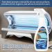 Premium Tanning Bed Cleaner Spray | 16.91 Fl Oz - Effective Solution for Indoor Tanning Beds Acrylic & Plastic - Eliminates Dirt & Particles | Ideal for Salons Spas & Health Clubs - Buy Online on GoSupps.com