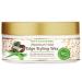 African Pride Moisture Miracle Maximum Hold Edge & Hair Styling Wax Enriched with Aloe & Coconut Controls Edges while Nourishing & Protecting Against Breakage 6 oz Single