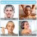 Buy MIS.MOON 135 Disposable Shower Hoods - 52cm Elastic Thick Transparent Hair Caps for Women | Ideal for Travel & Home Use | Colorful & Convenient - Buy Online on GoSupps.com
