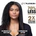 GHD Platinum+ Black Hair Glades - Smart Styling Less Breakage Glossy Finish Color Protection Ultra Zone Tech Optimal 185 C Temperature - Ship Worldwide - Buy Online on GoSupps.com